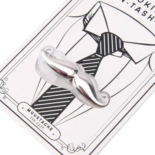 Dapper Chap Moustache Tie Clip