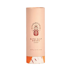 Uplifting Bath Salt Rocks Tube – Amber