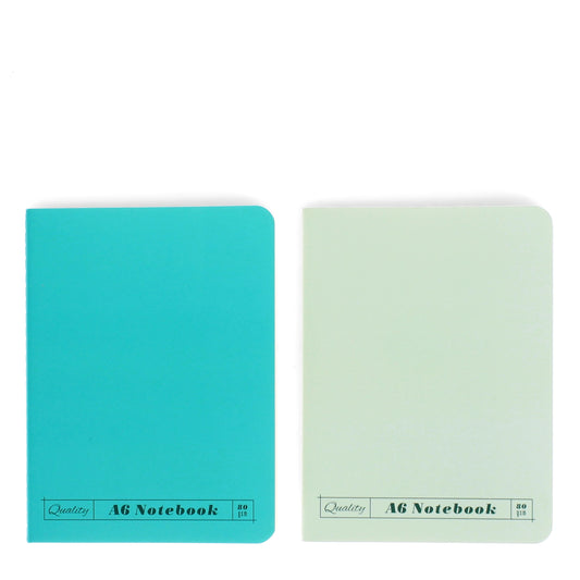 Green Notepad A6